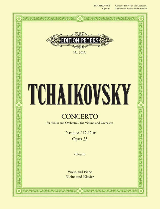 Pyotr Ilyich Tchaikovsky: Concert D Opus35