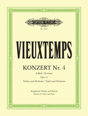 Henri Vieuxtemps: Concerto No.4 in D minor Op.31