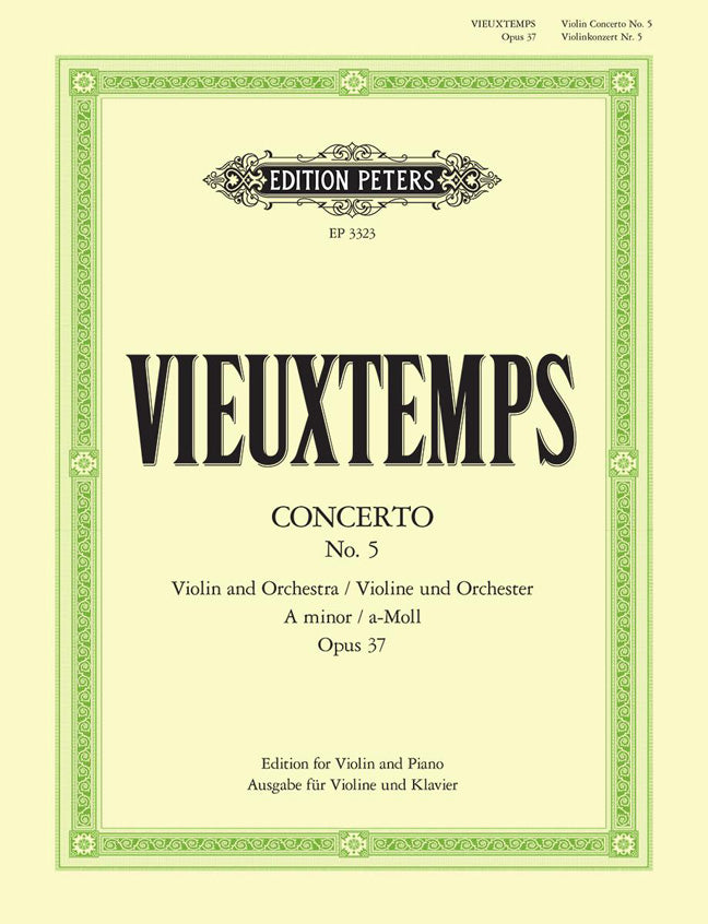 Henri Vieuxtemps: Concert A Op.37