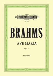 Johannes Brahms: Ave Maria Opus 12