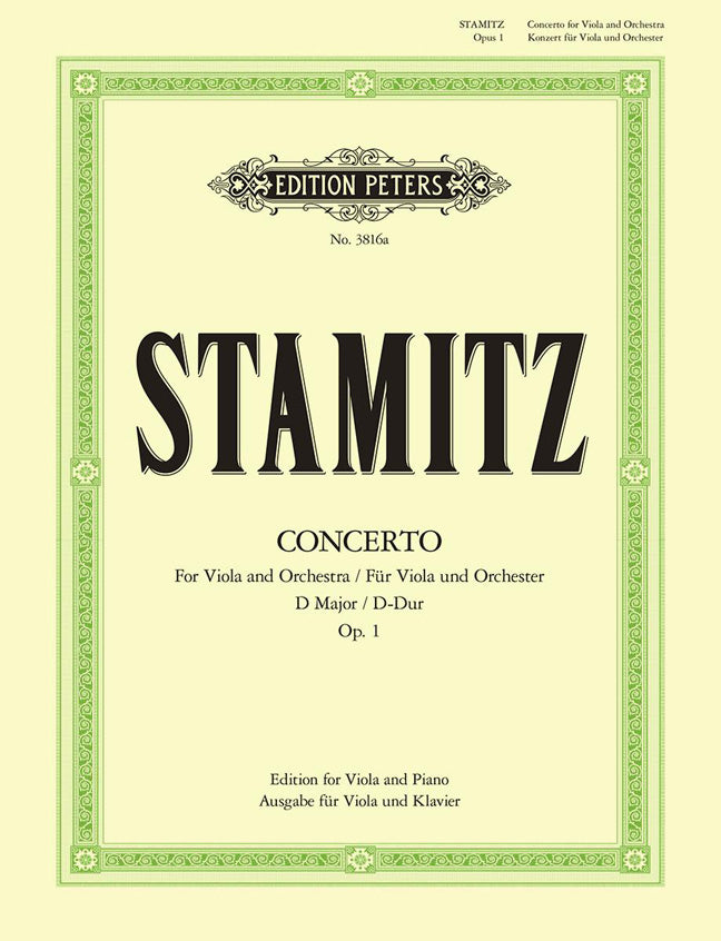 Carl Stamitz: Concerto in D Opus 1