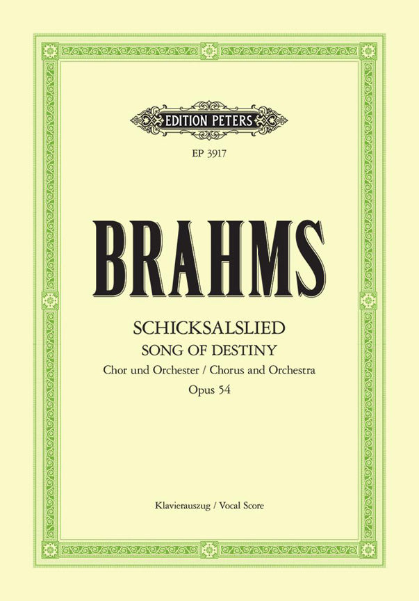 Johannes Brahms: Schicksalslied Op. 54