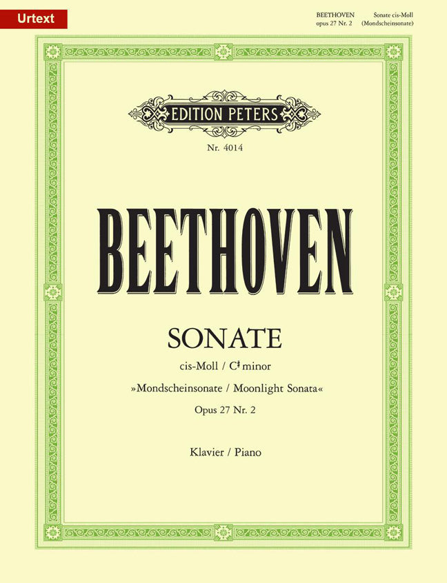 Beethoven: Sonate 14 Cis Op.27/2