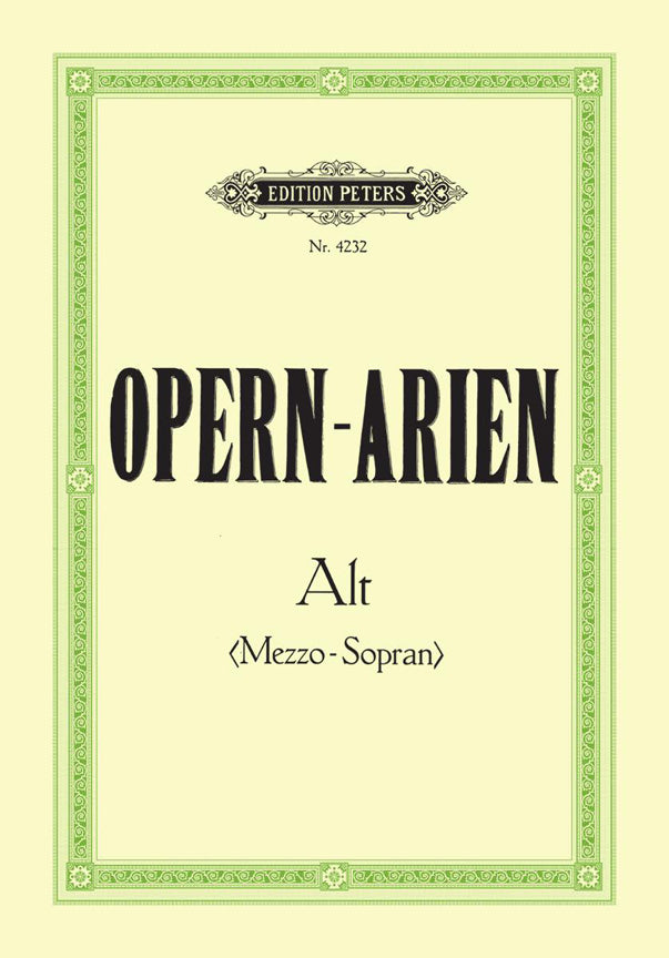 Opern Arien  Alt