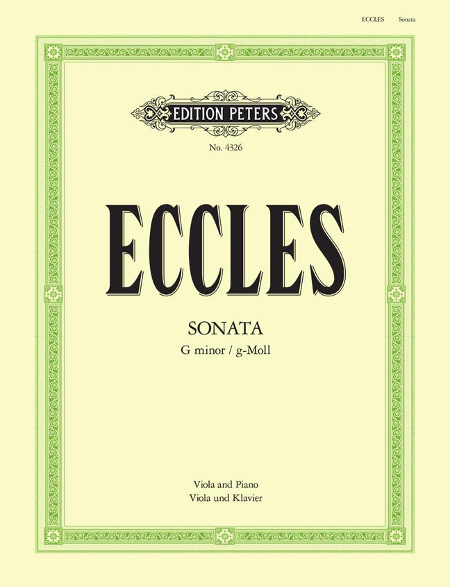 Eccles: Sonate G