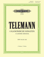 Telemann: 6 Sonatas in canon form