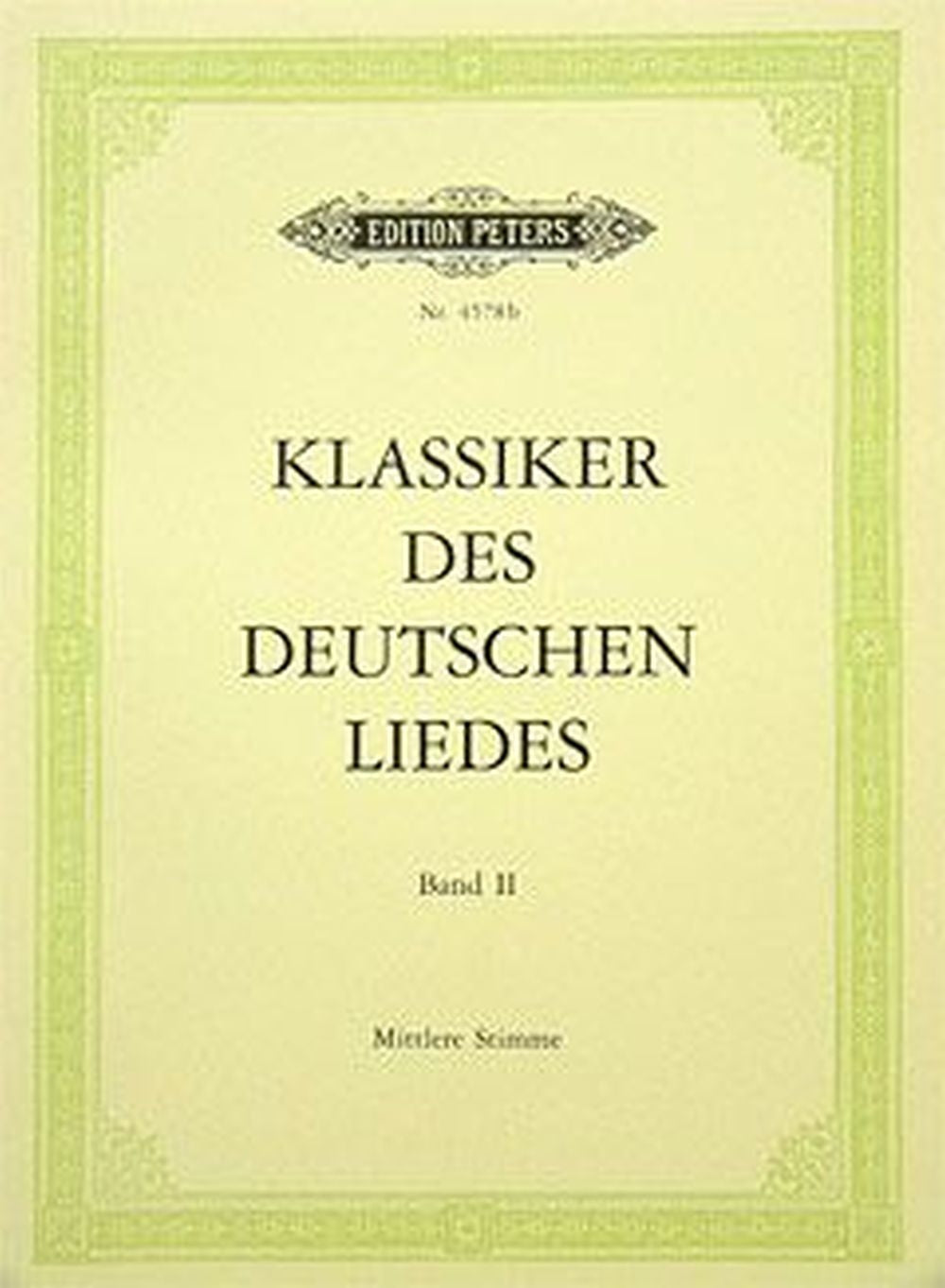 Klassiker Deutschen Liedes 2