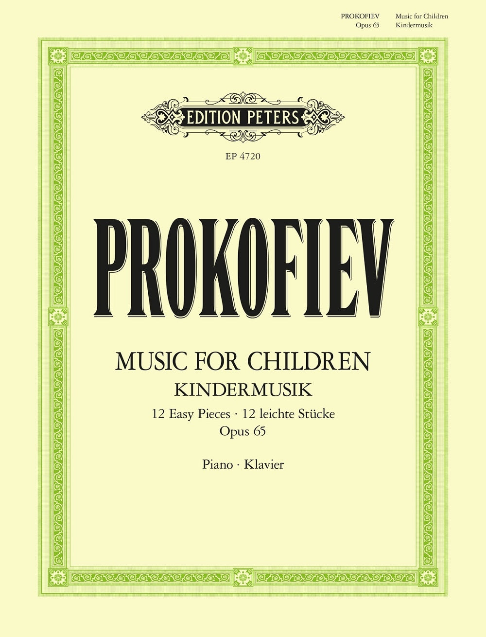 Music for Children Op.65