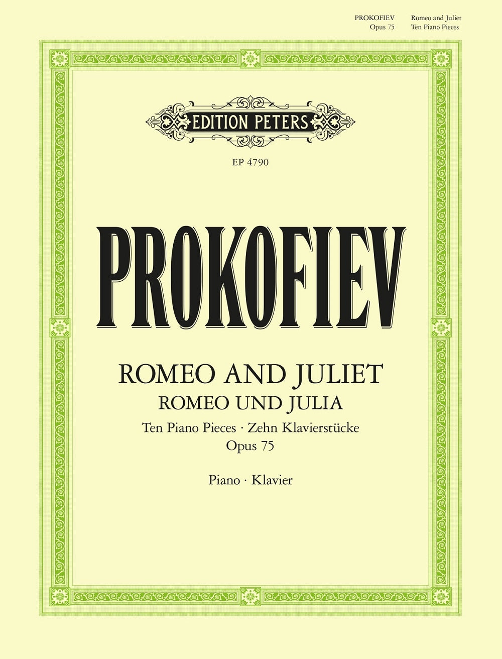 Romeo and Juliet Op.75 afbeelding 2