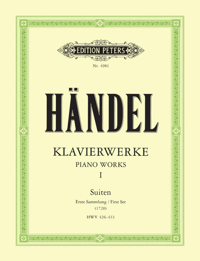 Händel: Klavierwerke 1 Suiten