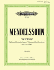 Mendelssohn: Concerto for Violin & Piano
