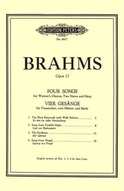 Johannes Brahms: 4 Gesänge für Frauenchor