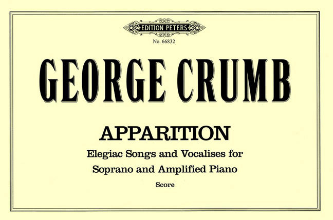 George Crumb: Apparition