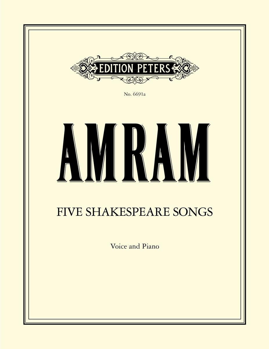 David Amram: Five Shakespeare Songs