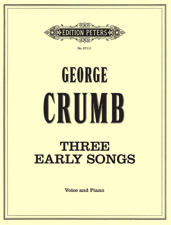 George Crumb: Three Early Songs