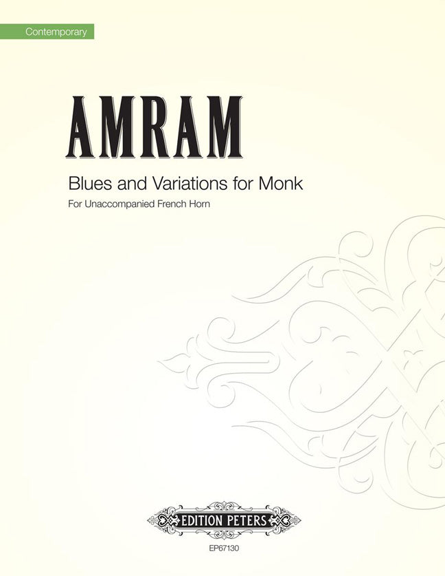 David Amram: Blues and Variations for Monk