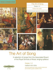 The Art of Song Grades 1-3, Medium-Low Voice