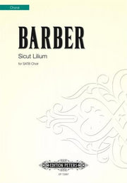 John Barber: Sicut Lilium (SATB)