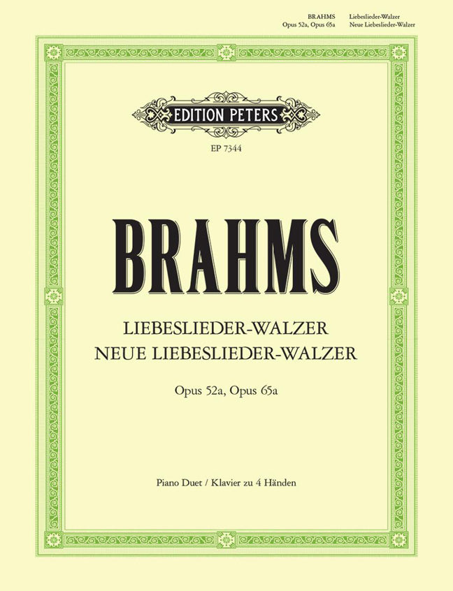 Johannes Brahms: Liebeslieder Walzer Opus52A &
