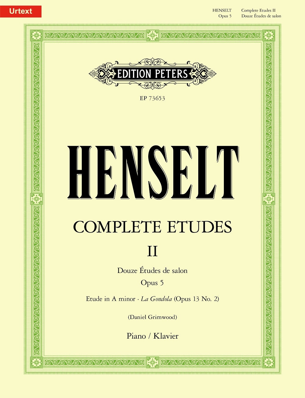 Complete Etudes for Piano, Volume II afbeelding 2