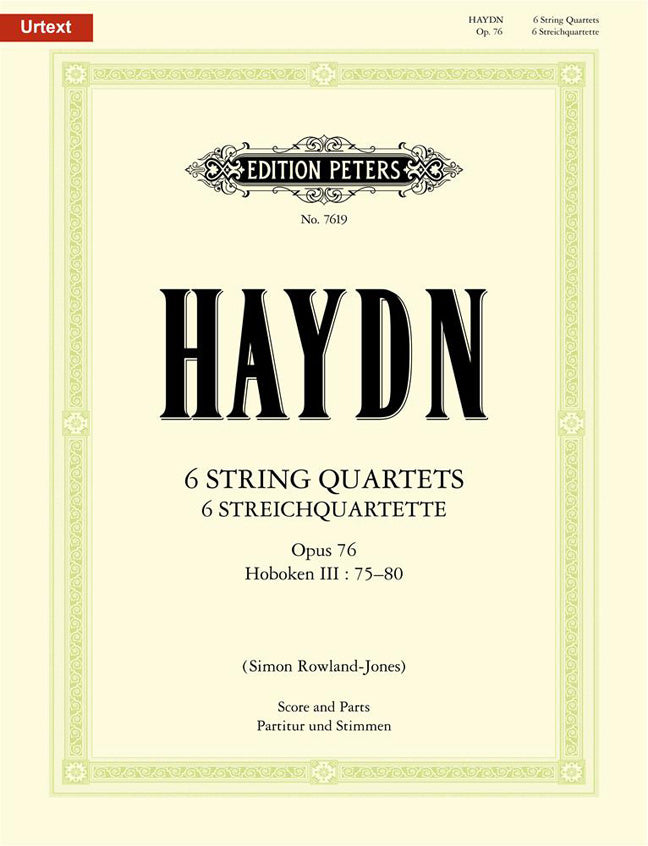 Joseph Haydn: The 6 Strijkkwartetten Opus 76