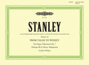 Stanley: 10 Organ Voluntaries Op. 7 - From Tallis To Wesley