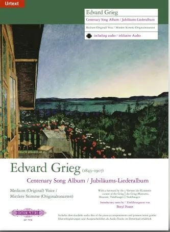 Edvard Grieg: Centenary Song Album