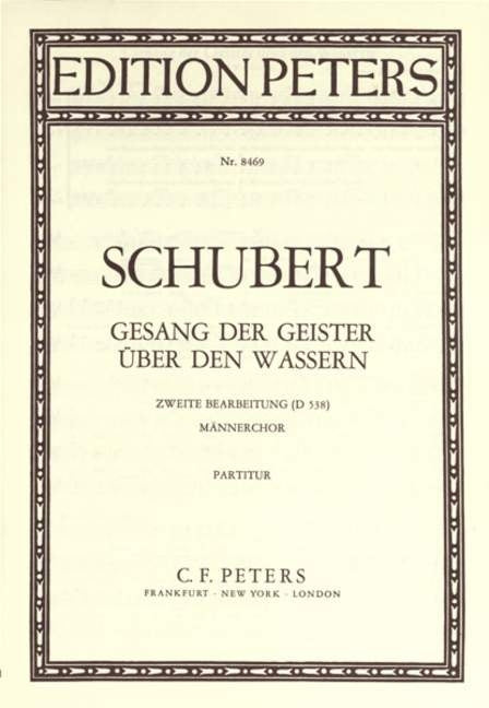 Franz Schubert: Gesang der Geister über den Wassern