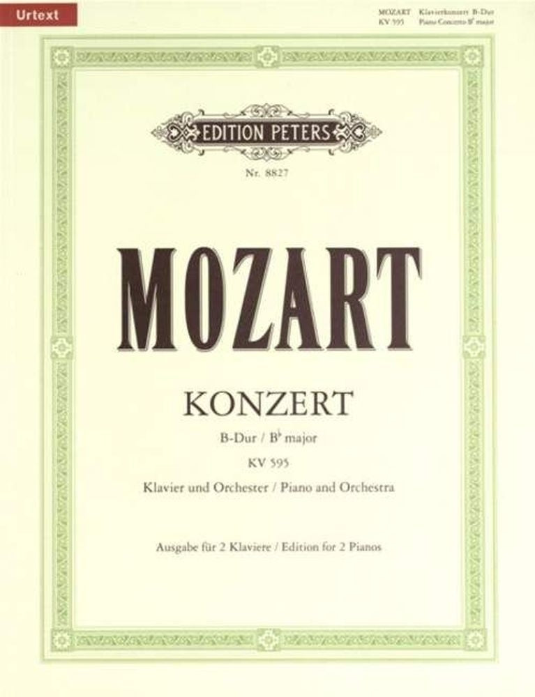 Mozart: Concert 27 Bes Kv595