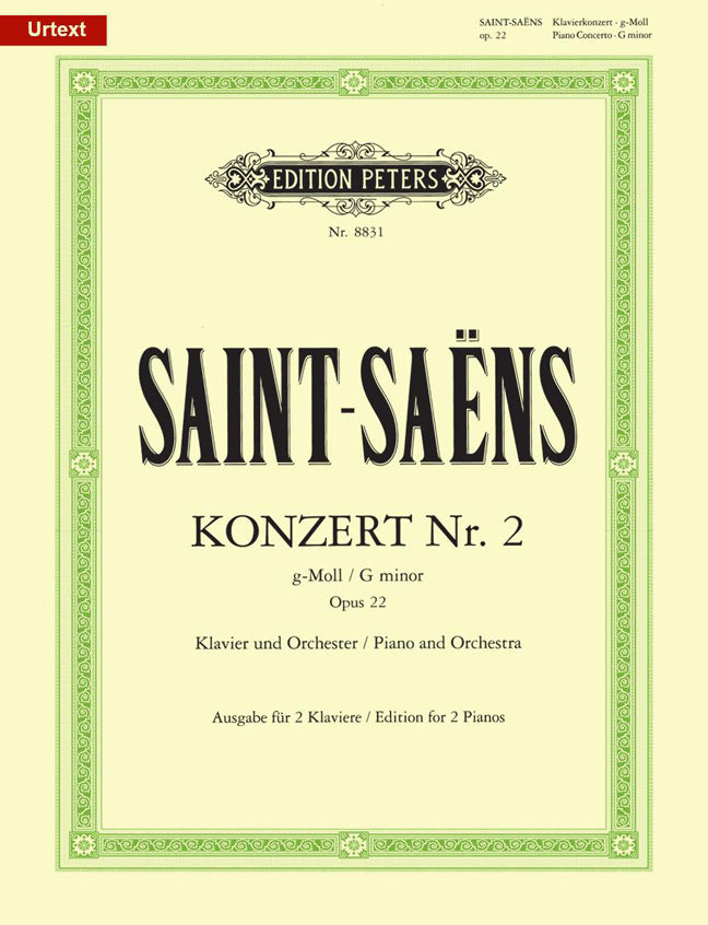 Camille Saint-Saëns: Concert 02 g-moll Opus 22
