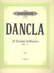 Dancla: 20 Etudes brillantes Opus73