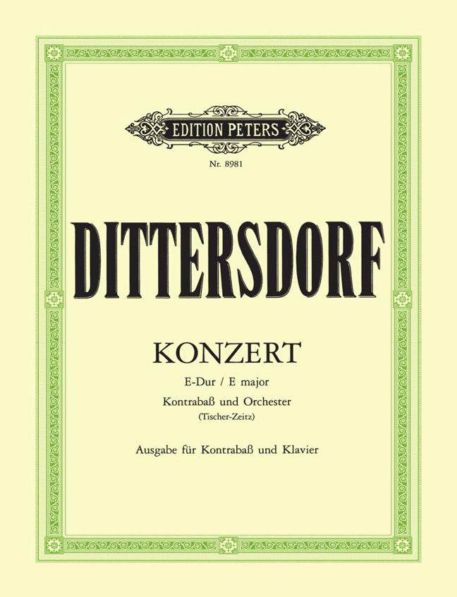Carl Ditters von Dittersdorf: Concerto in E major