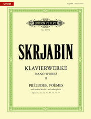 Scriabin: Klavierwerke 2