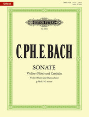 Carl Philipp Emanuel Bach: Sonata in G minor