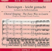 Bach: MatthäusPassion BWV 244 (Mattheus Passion) (CD Chorstimme Sopraan)
