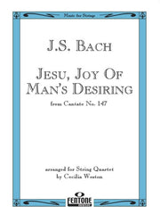 Bach: Jesu, Joy of Man's Desiring (BWV 147) Strijkkwartet