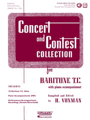 Concert and Contest Collection for Baritone TC