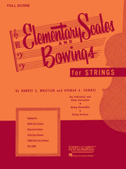 Elementary Scales and Bowings