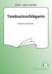 Tamburinschlägerin