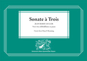 Jean Marie Leclair: Sonate à Trois(Voor twee altblokfluiten en piano)