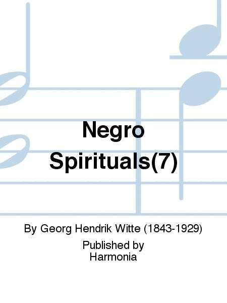 WitteNegro Spirituals(7)