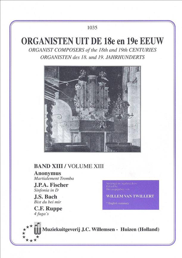 Organisten uit de 18e en 19e Eeuw 13