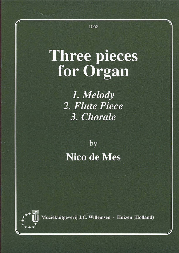 Three Pieces For Organ afbeelding 2