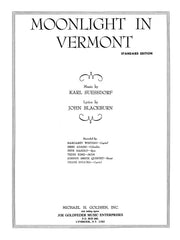 Moonlight in Vermont | Piano, zang en gitaar