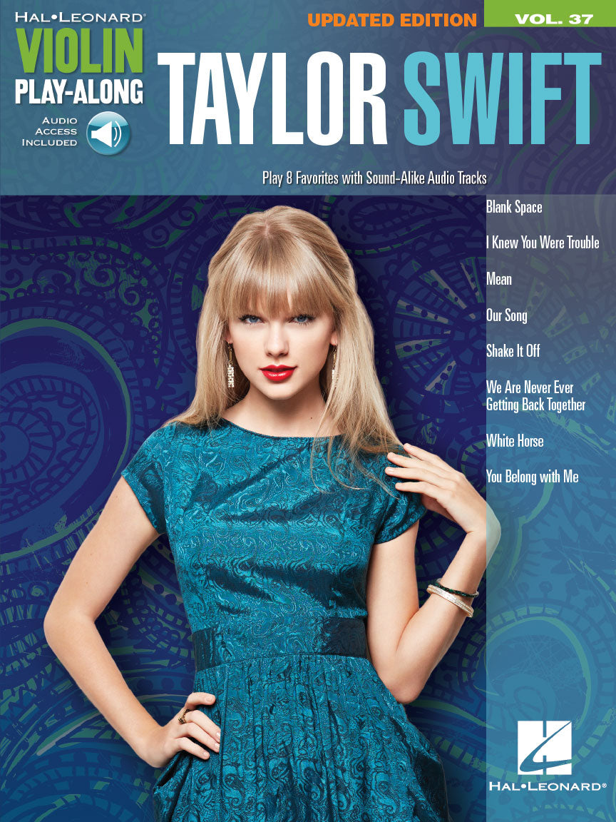 Taylor Swift - Updated Edition – Violin Play-Along Volume 37 | Viool