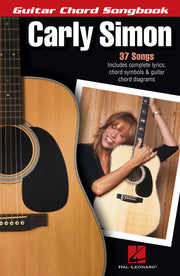 Carly Simon - Guitar Chord Songbook – 37 Songs | Gitaar