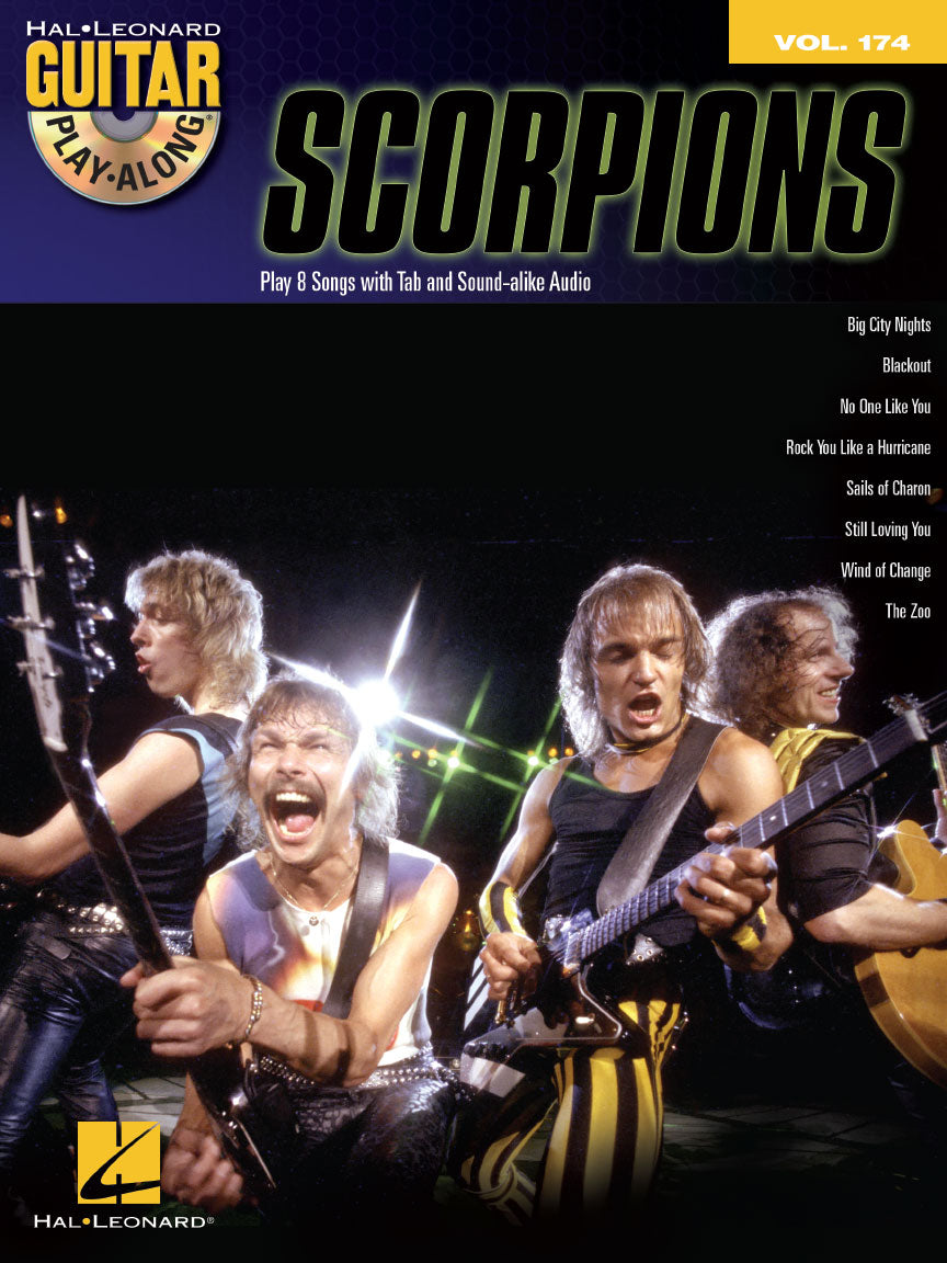 Scorpions – Guitar Play-Along Volume 174 | Gitaar