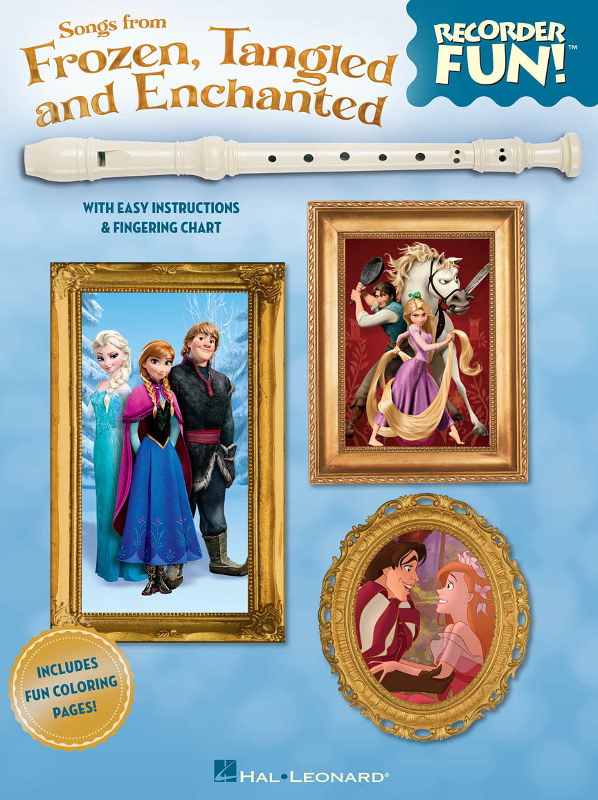 Songs from Frozen,Tangled And Enchan – Recorder Fun! - 9 Popular Disney Songs | Blokfluit