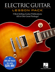 Electric Guitar Lesson Pack – Boxed Set with Four Books & One DVD | Gitaar