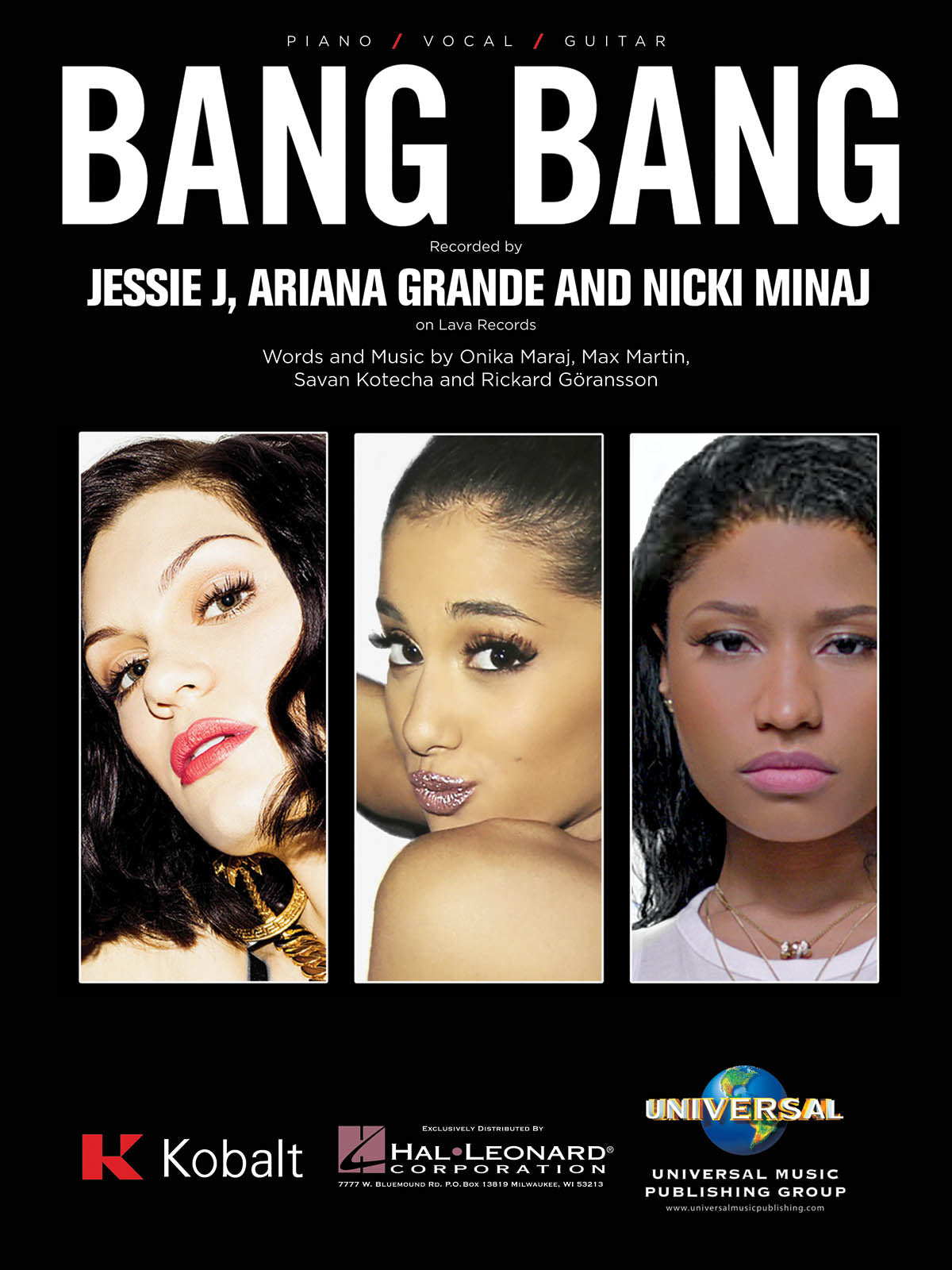 Bang Bang | Piano, zang en gitaar